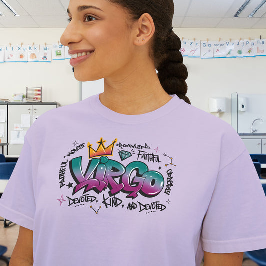 Virgo Street Art Women's Boxy Tee