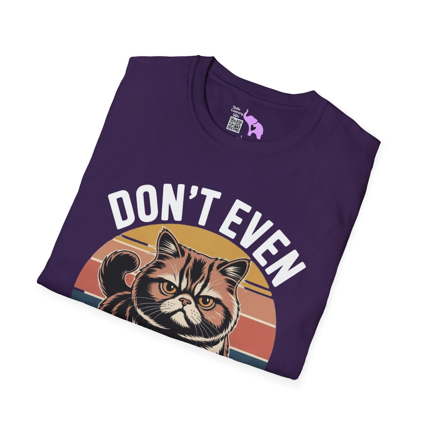 Don't Even Talk To Me (Grumpy Cat) Adult T-shirt