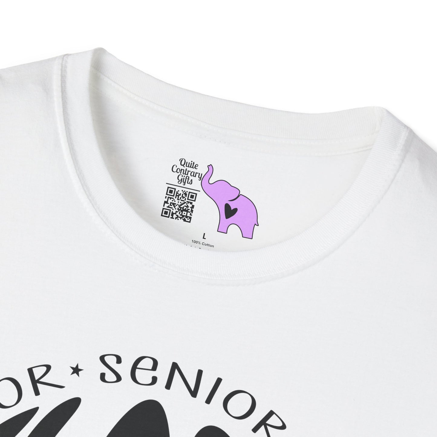 Round Senior Class of 2027 Adult T-shirt