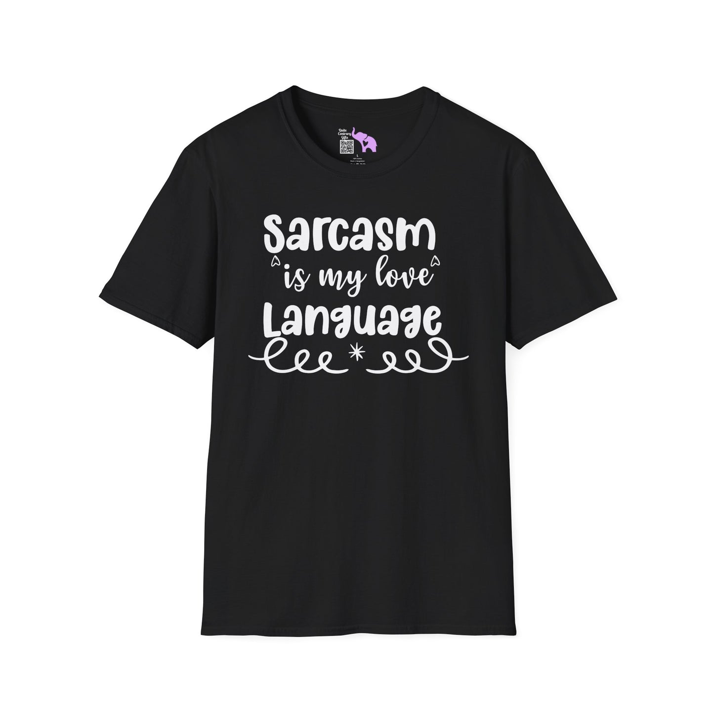 Sarcasm Is My Love Language Adult T-shirt