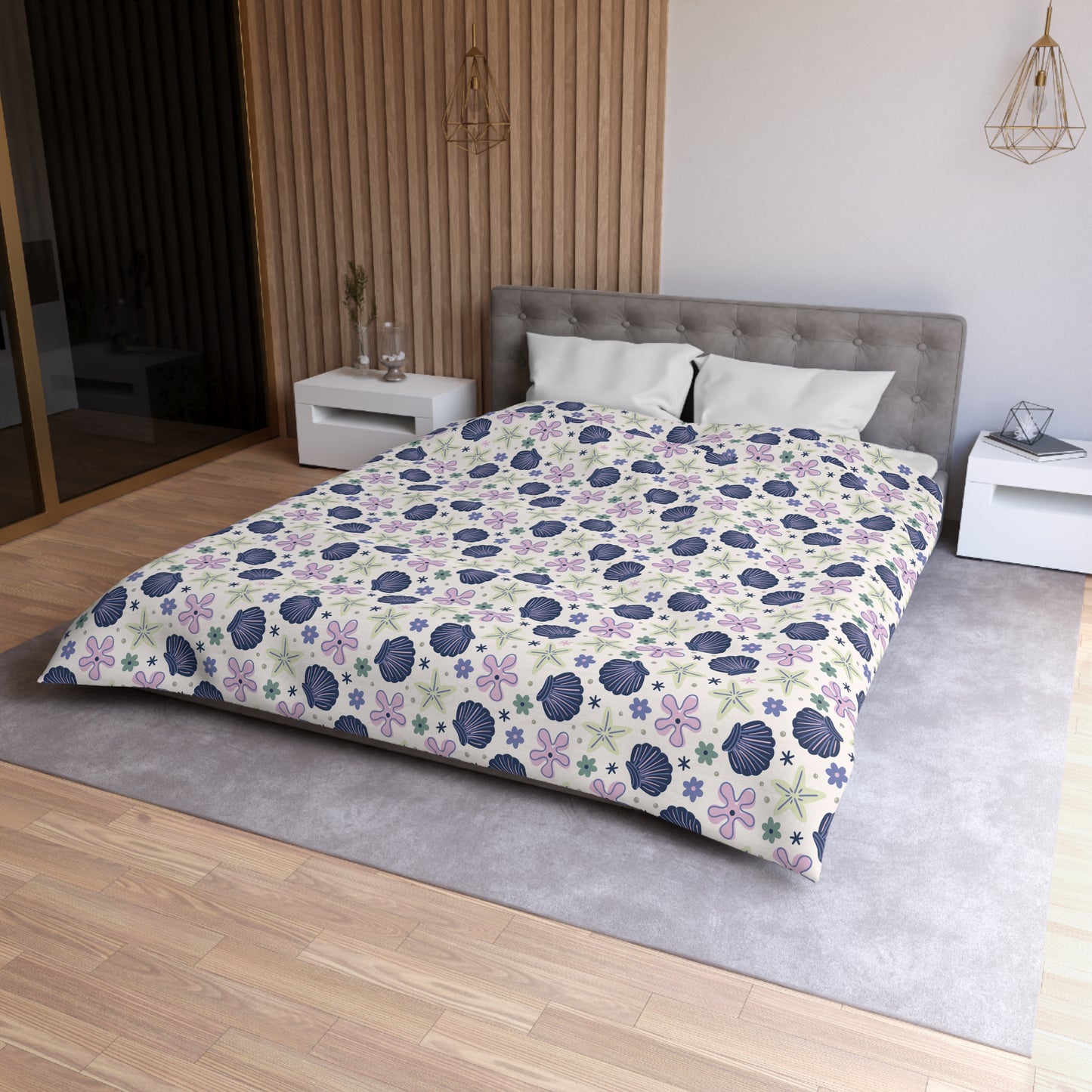 Shellflower Cove Duvet Bedding Set