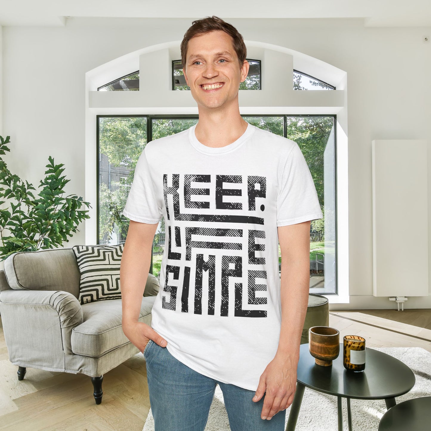 Keep Life Simple Adult T-shirt