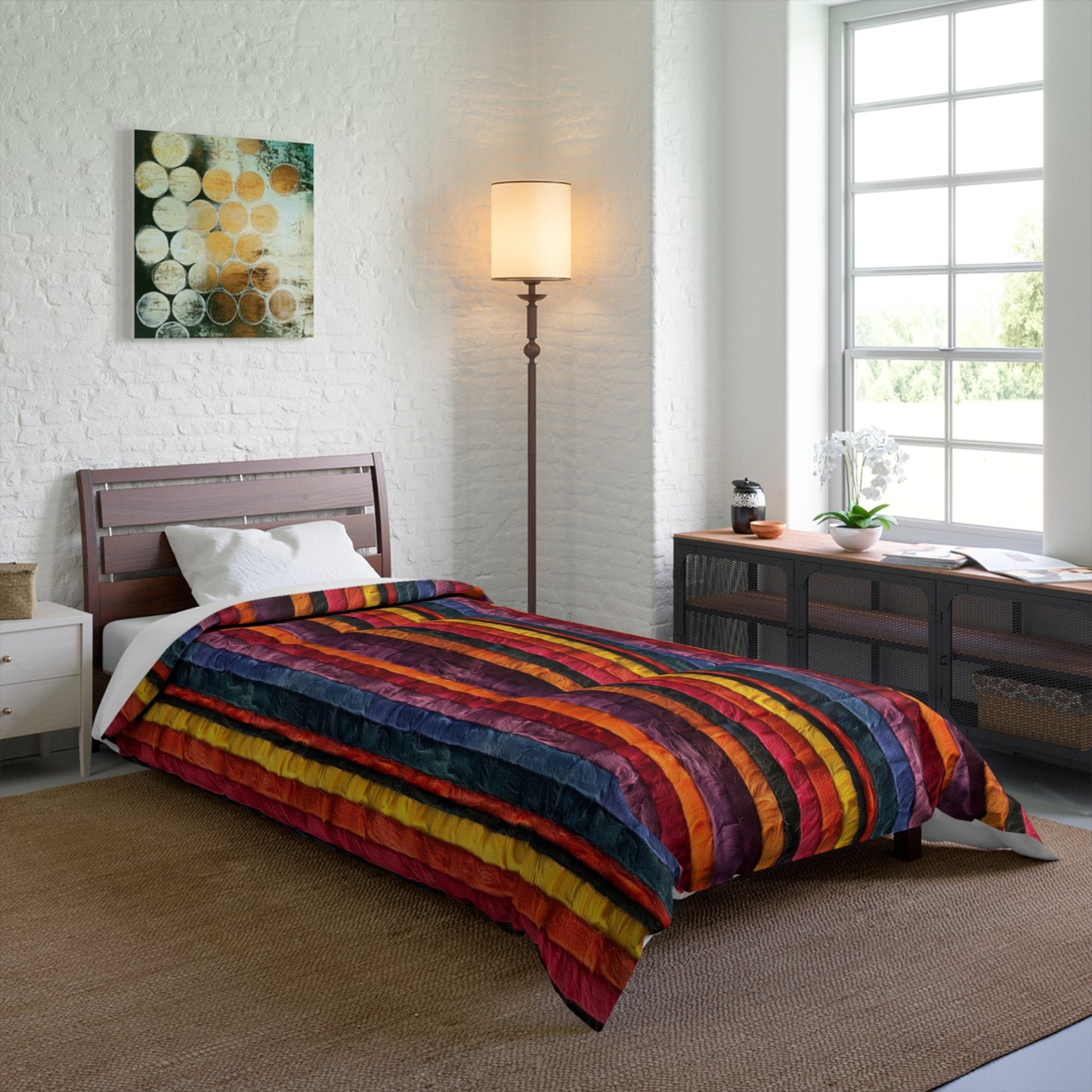 Vertical Vibes Comforter