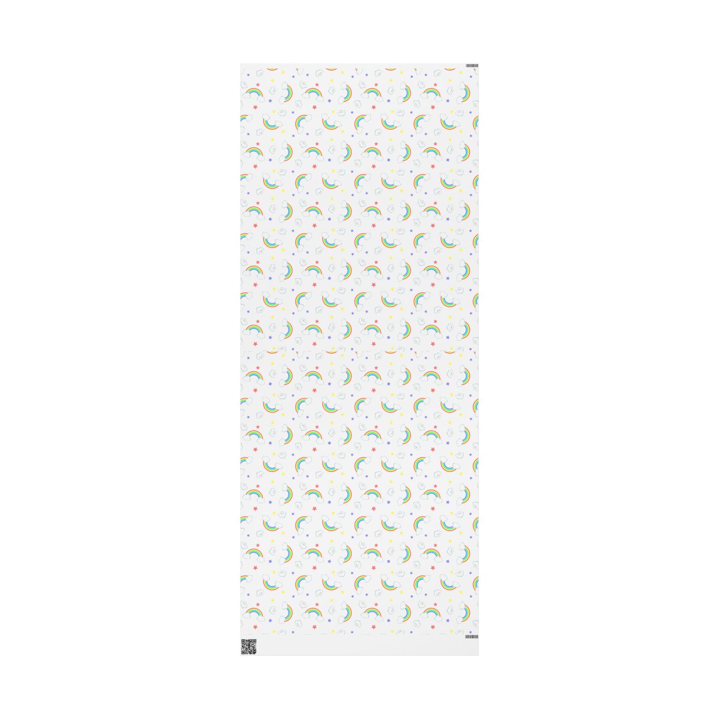 Rainbow Smiles & Stars Wrapping Paper