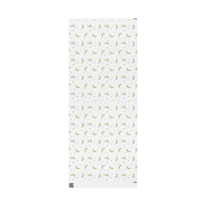 Rainbow Smiles & Stars Wrapping Paper