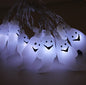 Halloween LED String Lights – 10 Waterproof Lights in Fun Spooky Shapes