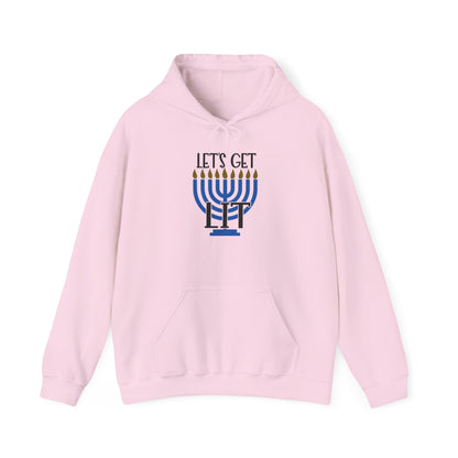 Lets Get Lit Menorah Adult Heavy Blend™ Hooded Sweatshirt
