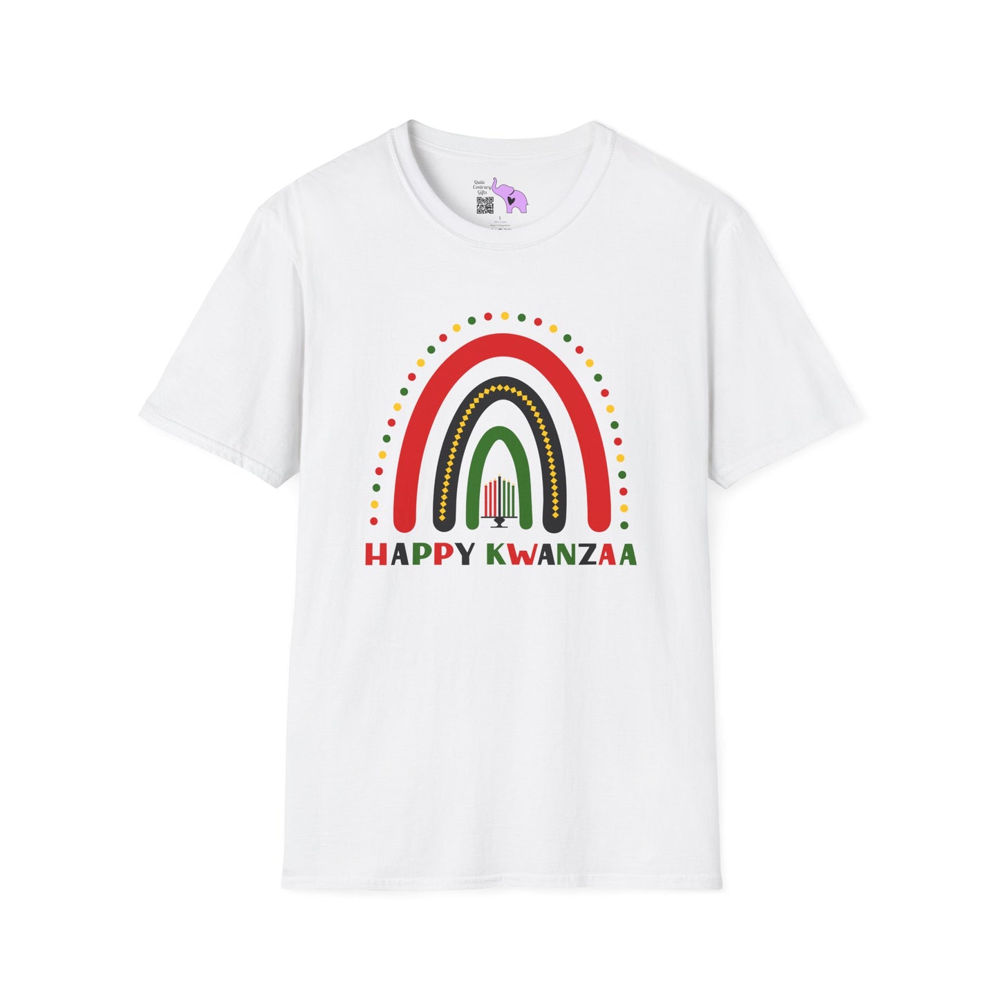 Happy Kwanzaa Arch Adult T-shirt