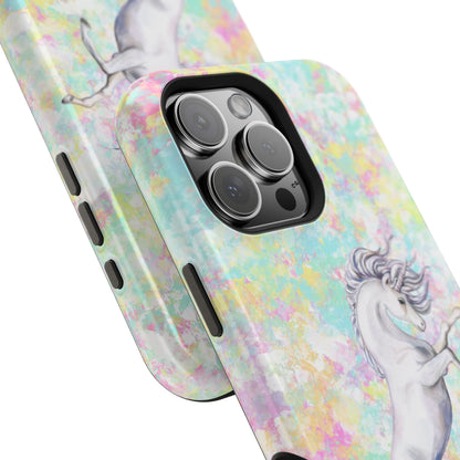 Pastel Pegasus MagSafe® Compatible Tough Case for iPhone