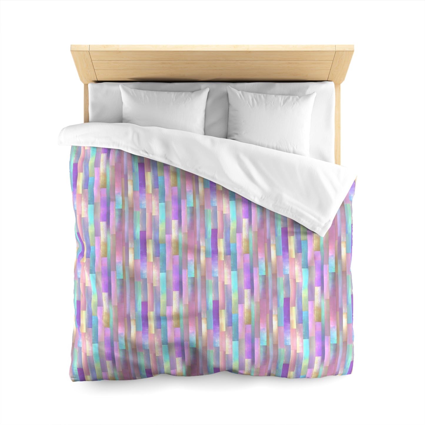 Enchanted Mosaic Microfiber Duvet Cover