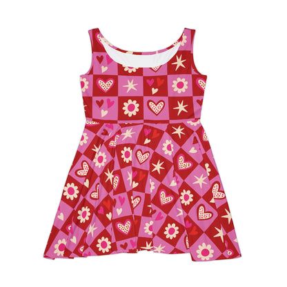 Valentine Toss Women's Skater Dress