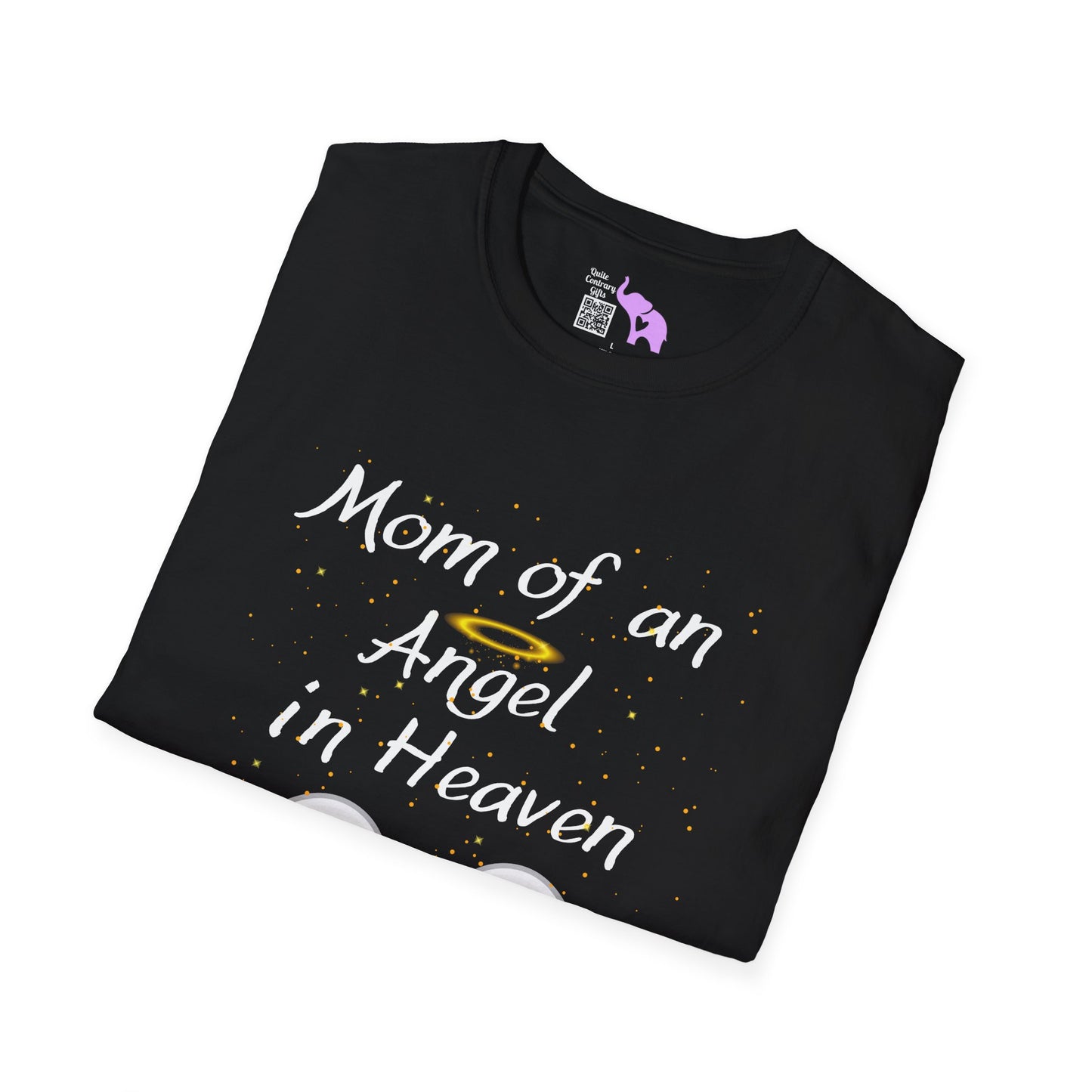 Mom of an Angel in Heaven Adult T-shirt