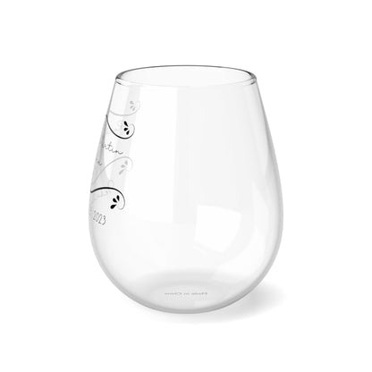 Custom Stemless Wine Glass, 11.75oz