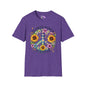 Flower Power Forever Adult T-shirt