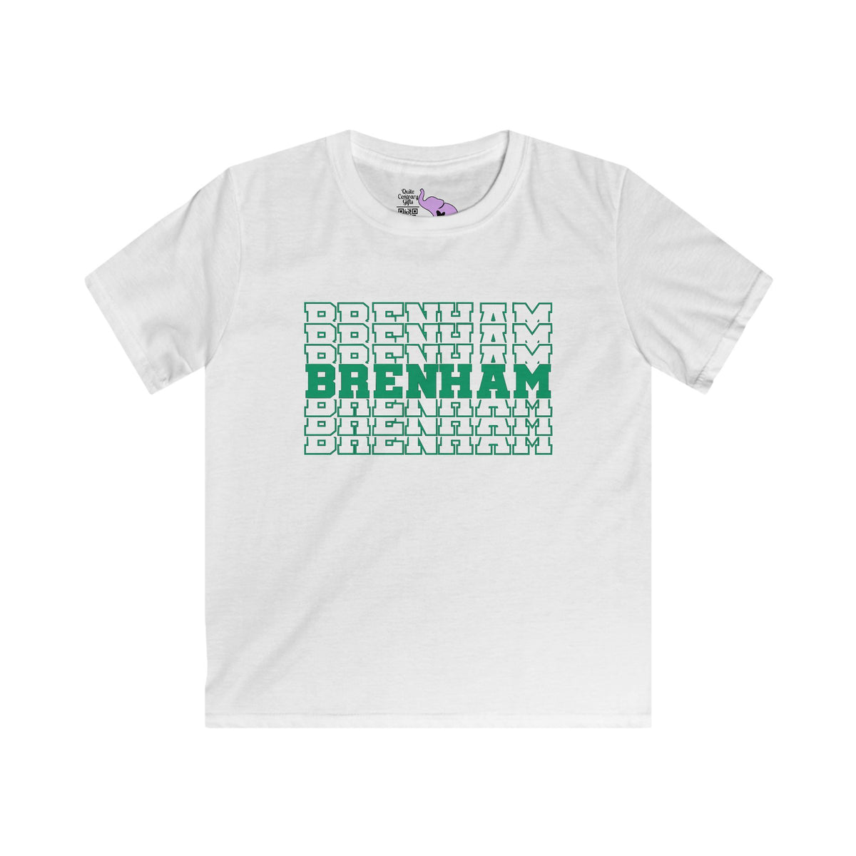 Brenham (Stacked) Youth Softstyle Tee
