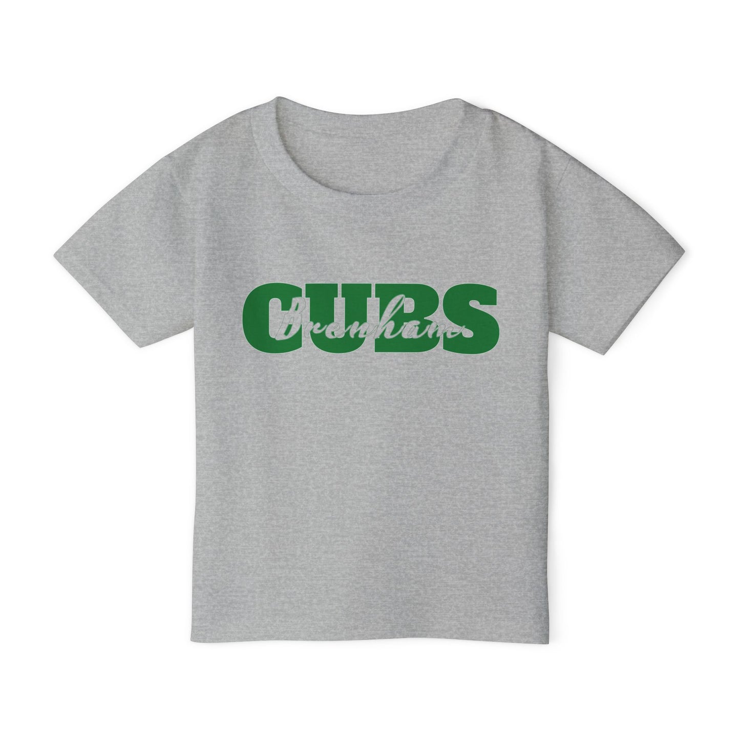 Brenham Cub Double Text Heavy Cotton™ Toddler T-shirt