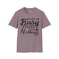 Busy Doing Nothing Adult T-shirt