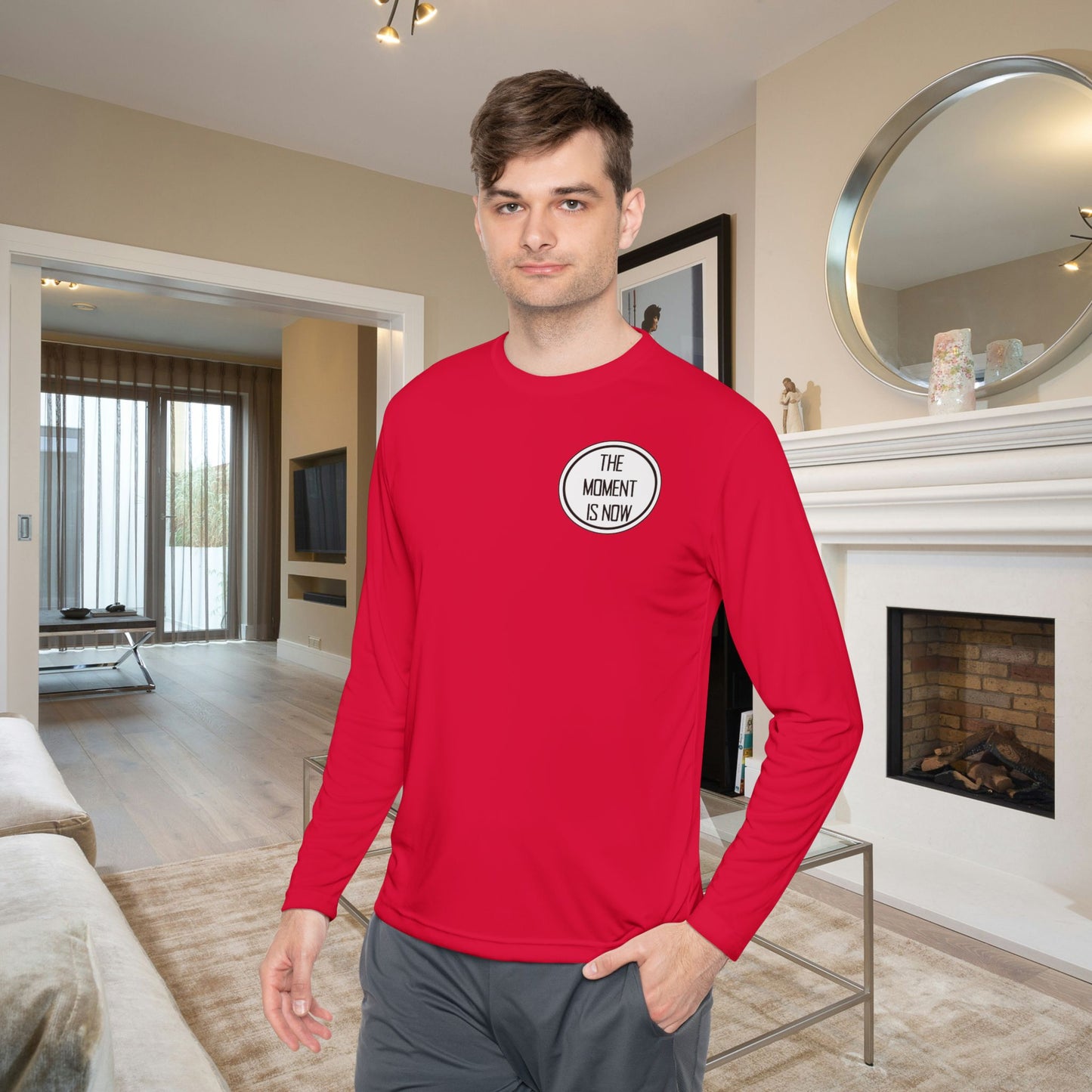 When is The Right Time? Adult Long Sleeve Tee