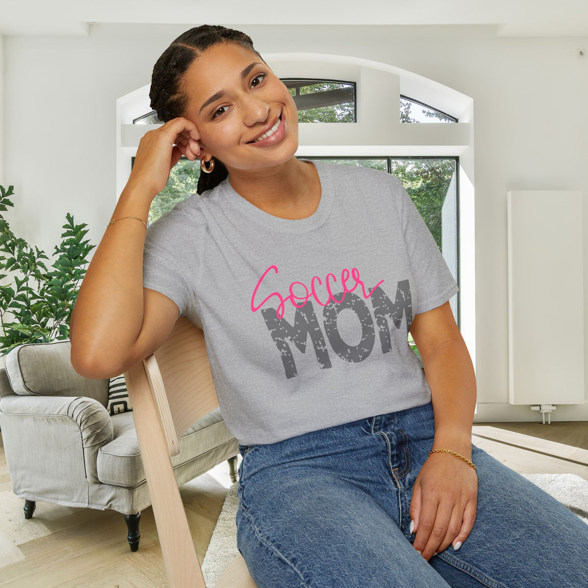 Soccer Mom Adult T-shirt