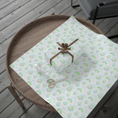 Elephant in the Clouds Wrapping Paper