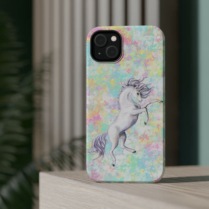Pastel Pegasus MagSafe® Compatible Tough Case for iPhone