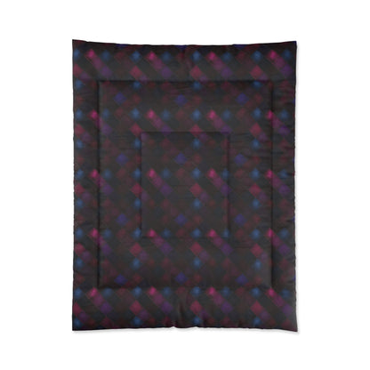 Velvet Patchwork Print Comforter