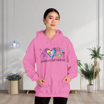 Love Peace Nursing Heavy Blend™ Hoodie
