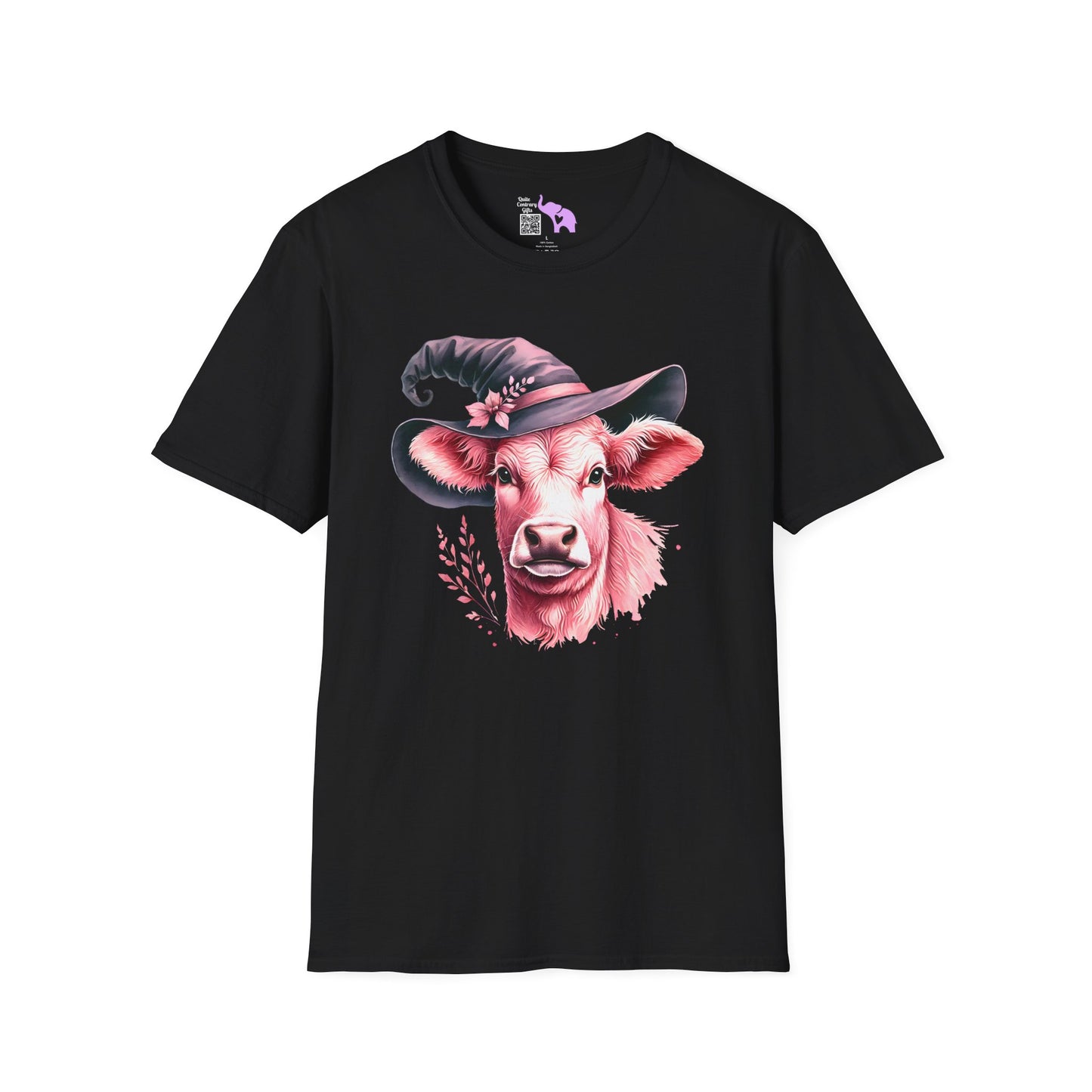 Witchy Cow Adult T-shirt