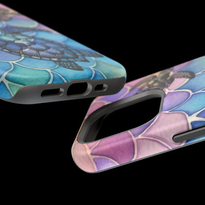 Sea Turtle Silhouette MagSafe® Compatible Tough Case for iPhone
