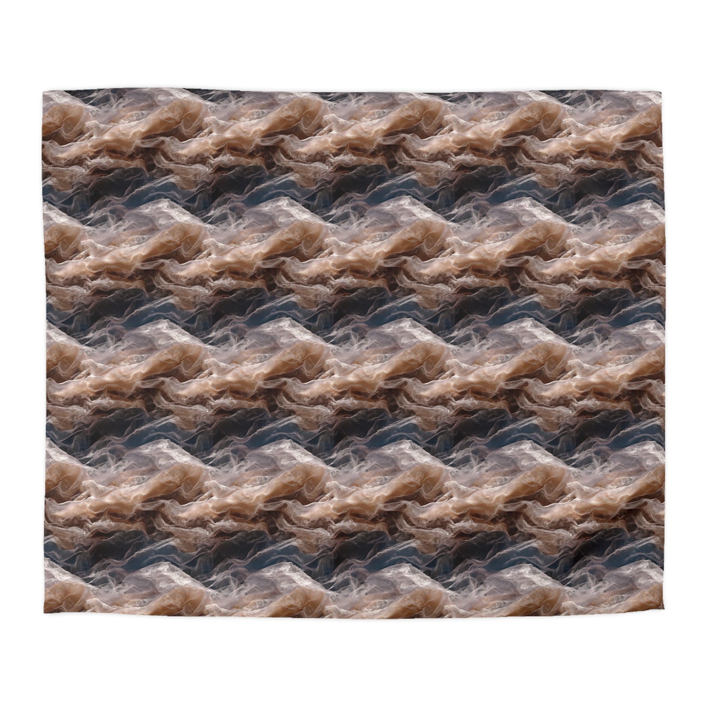 Dawnveil Sheer & Lace Microfiber Duvet Cover