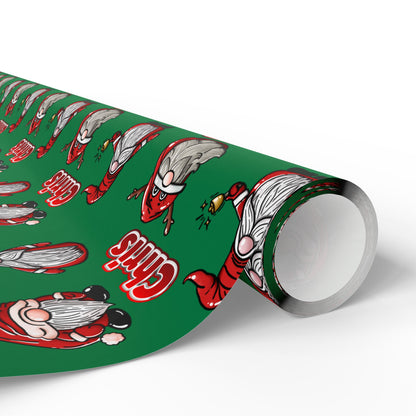 Santa Gnomes Custom Wrapping Paper (Chris)