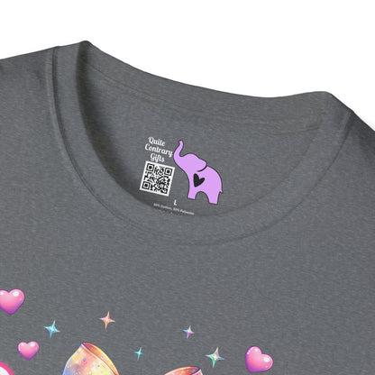 Spooky Pastel Ghost Adult T-shirt