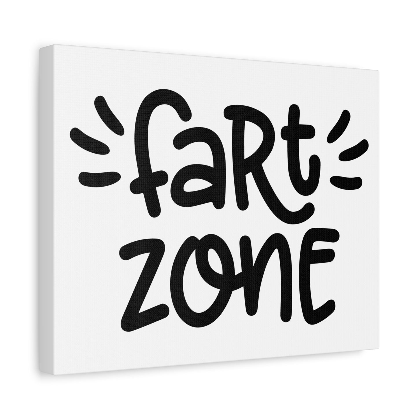 Fart Zone Canvas Art