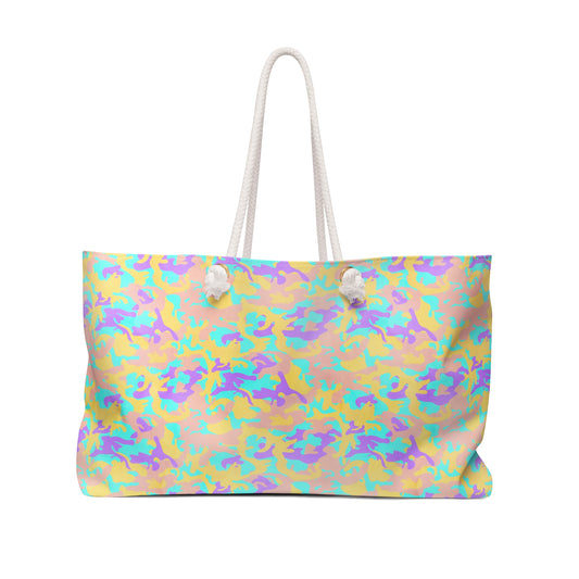 Dreamsicle Camo Weekender Bag
