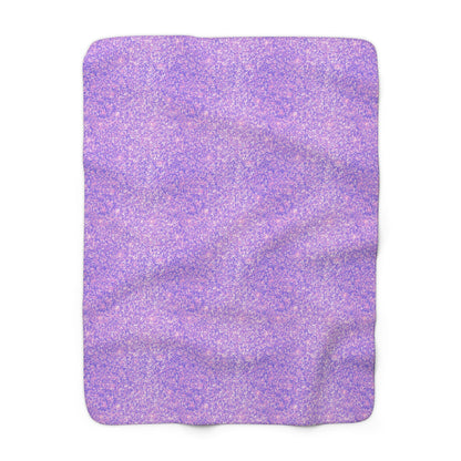 Lavender Crystal Fleece Blanket