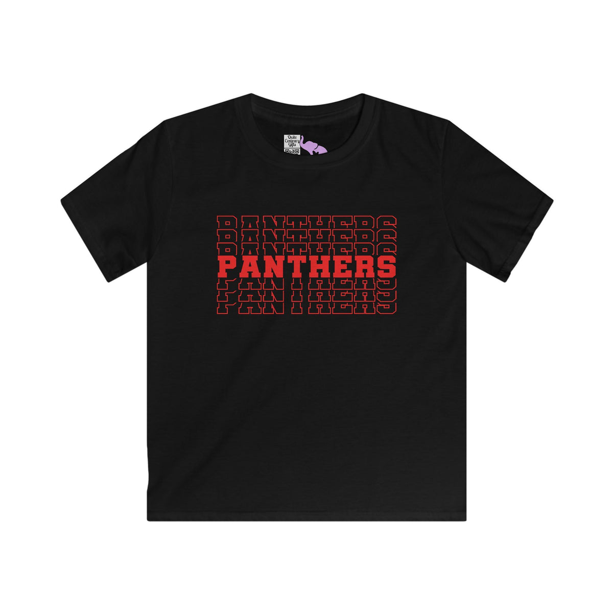 Panthers (Stacked) Youth Softstyle Tee