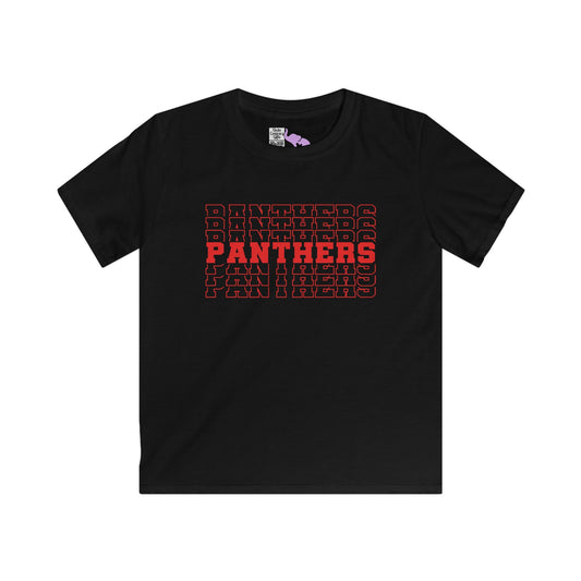 Panthers (Stacked) Youth Softstyle Tee