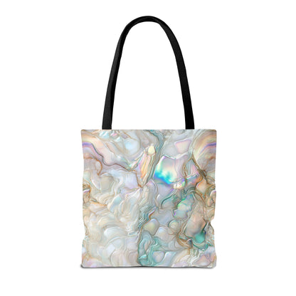 Green Opalescent Dreams Canvas Tote Bag