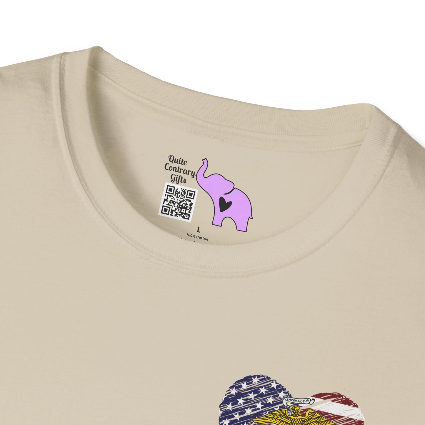 Proud Dad of US  Marine Daughter Adult T-shirt