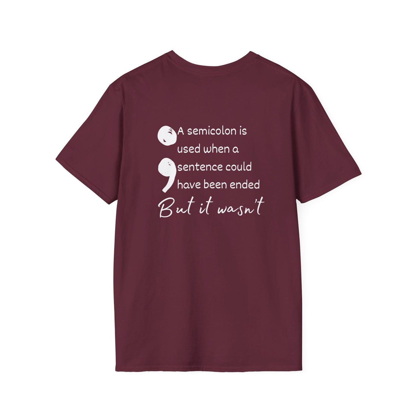 Strength in the Storm SemiColon  T-shirt