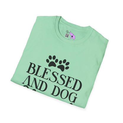 Blessed And Dog Obsessed Adult T-shirt