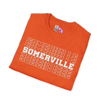 Somerville (Stacked) Adult T-shirt