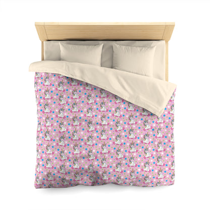 Twinkle Toes Unicorns Microfiber Duvet Cover