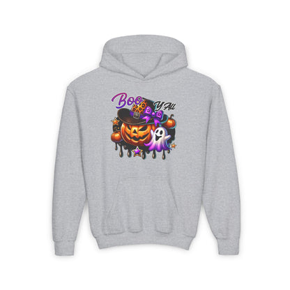 Boo Y'all Youth Heavy Blend Hoodie