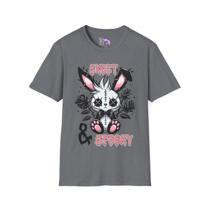 Sweet & Spooky Voodoo Bunny Adult T-shirt