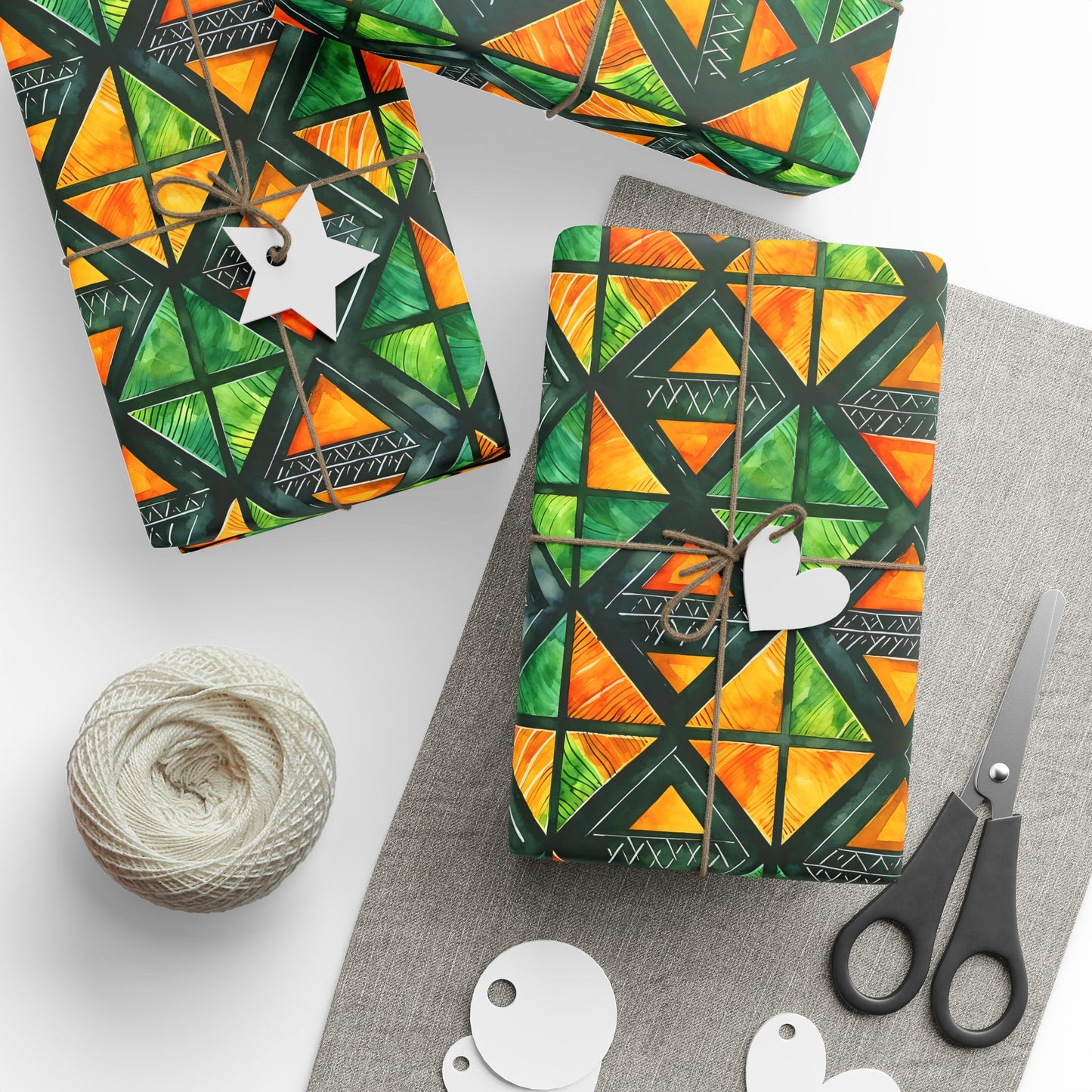 Living Tapestry Kwanzaa Wrapping Paper