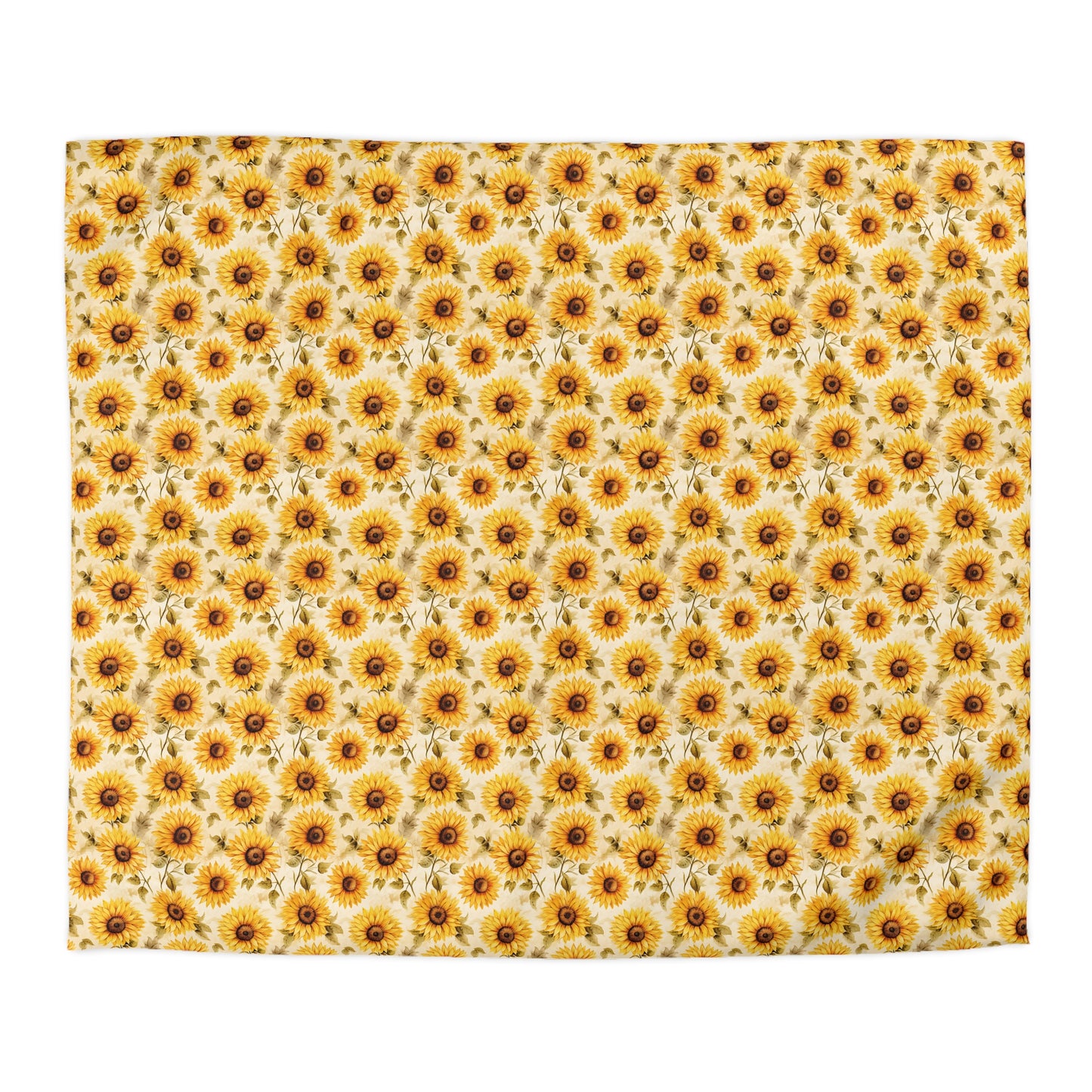 Sunflowers Microfiber Duvet Cover