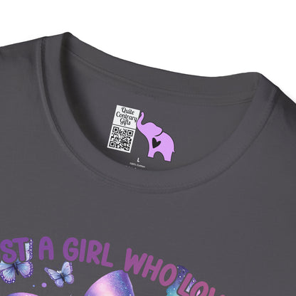 Just A Girl Who Loves Elephants Adult T-shirt