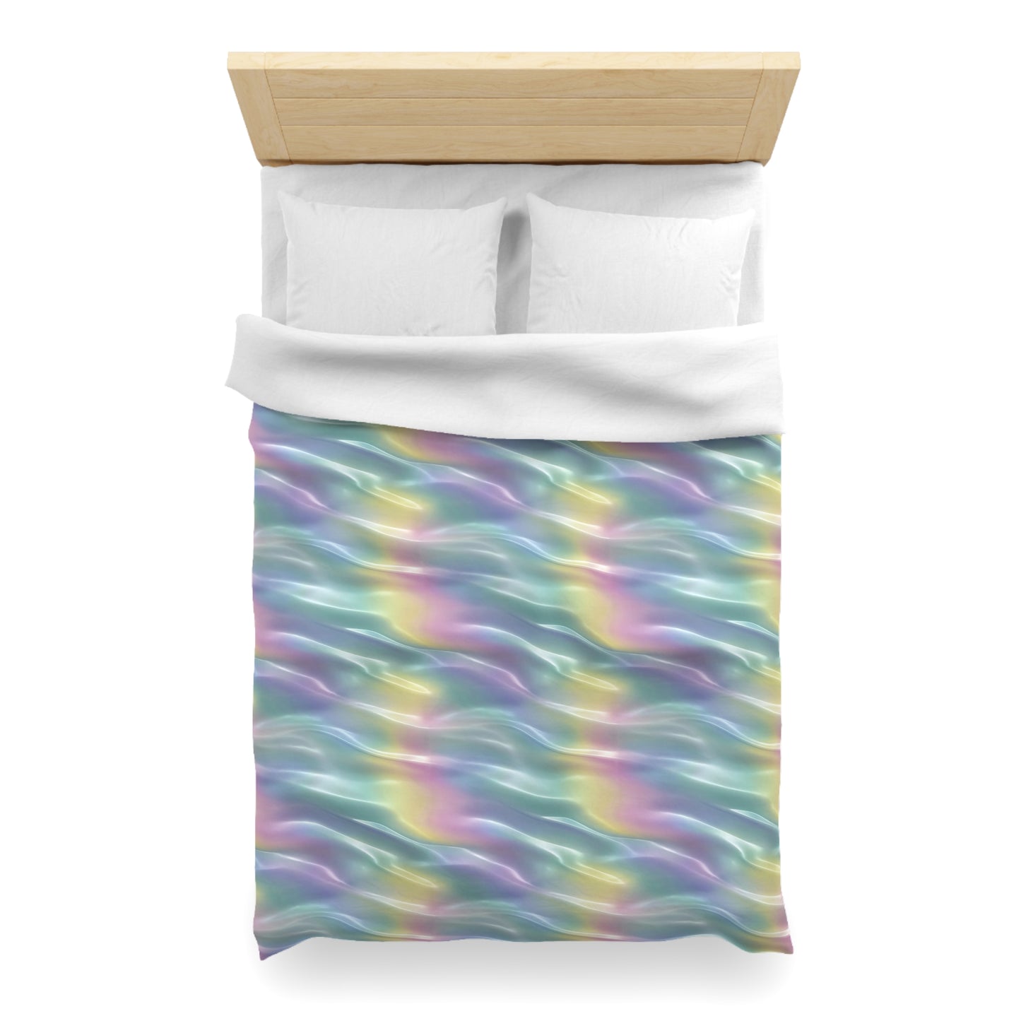 Pastel Mirage Microfiber Duvet Cover