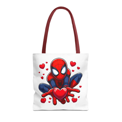 Valentines Spiderman Tote Bag